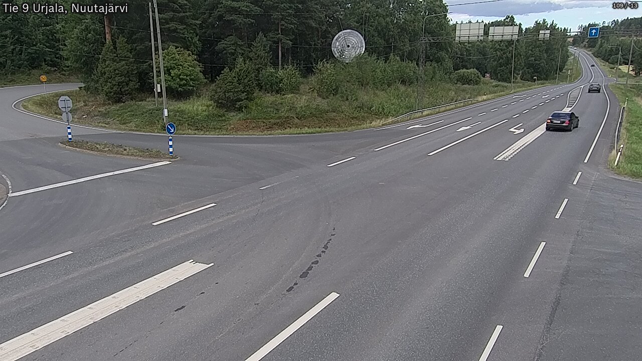 Kelikamerat Kuva Tie 9 Urjala, Nuutajärvi, Urjala, Pirkanmaa