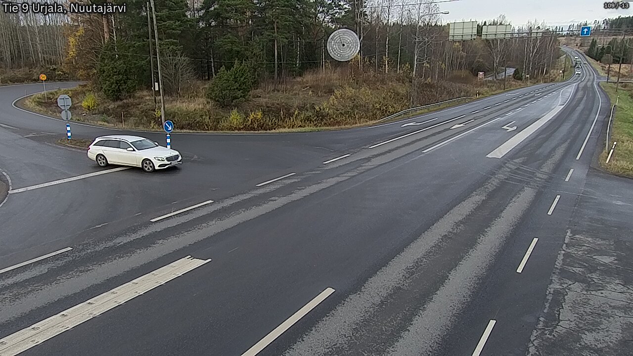 Kelikamerat Kuva Tie 9 Urjala, Nuutajärvi, Urjala, Pirkanmaa