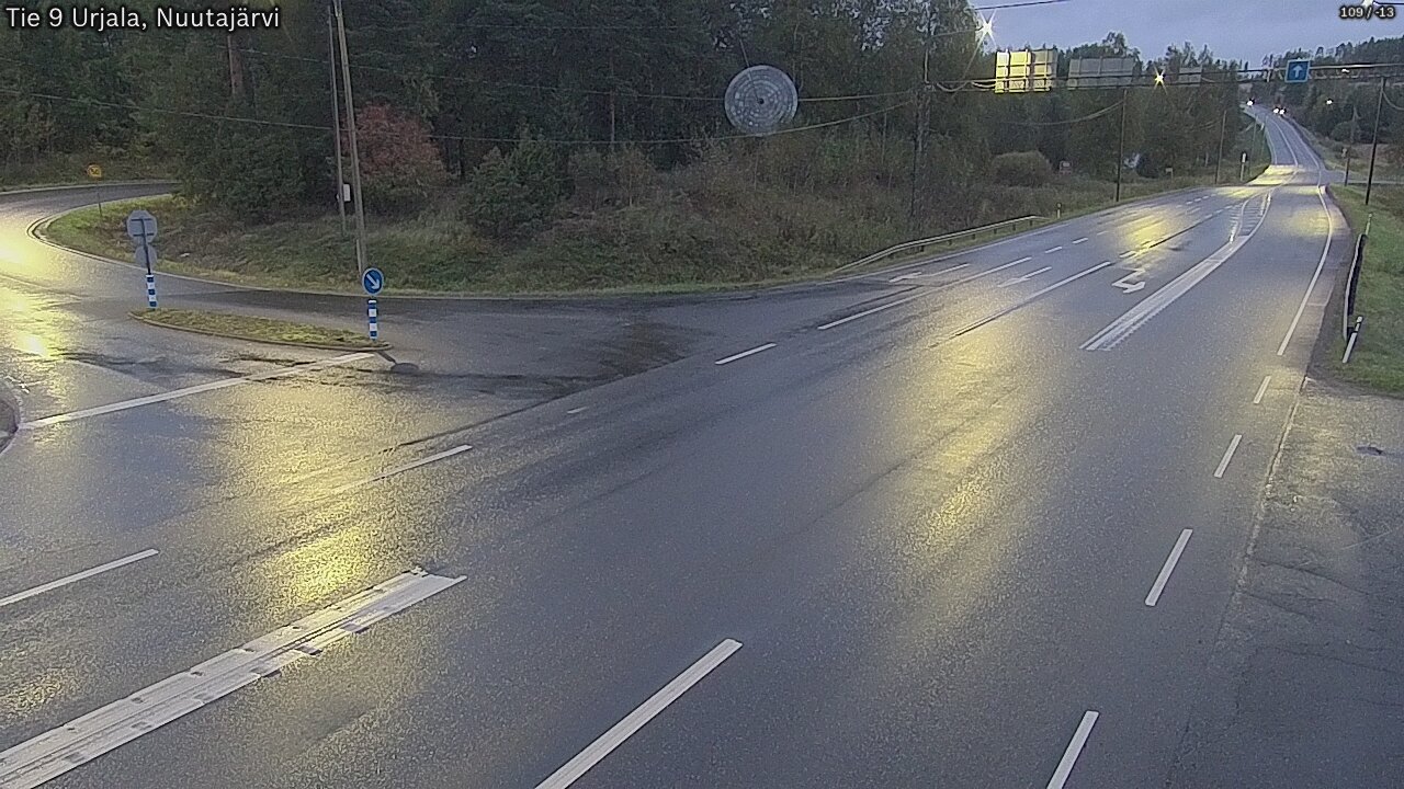 Kelikamerat Kuva Tie 9 Urjala, Nuutajärvi, Urjala, Pirkanmaa