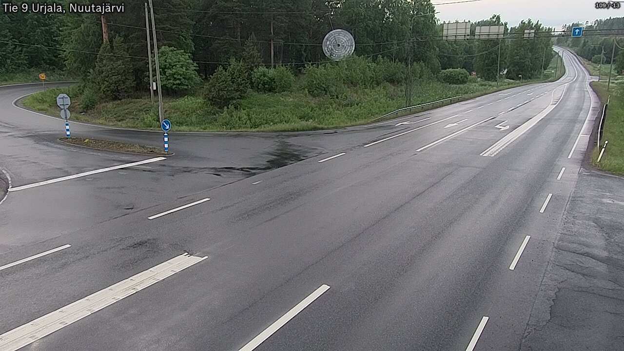 Kelikamerat Kuva Tie 9 Urjala, Nuutajärvi, Urjala, Pirkanmaa