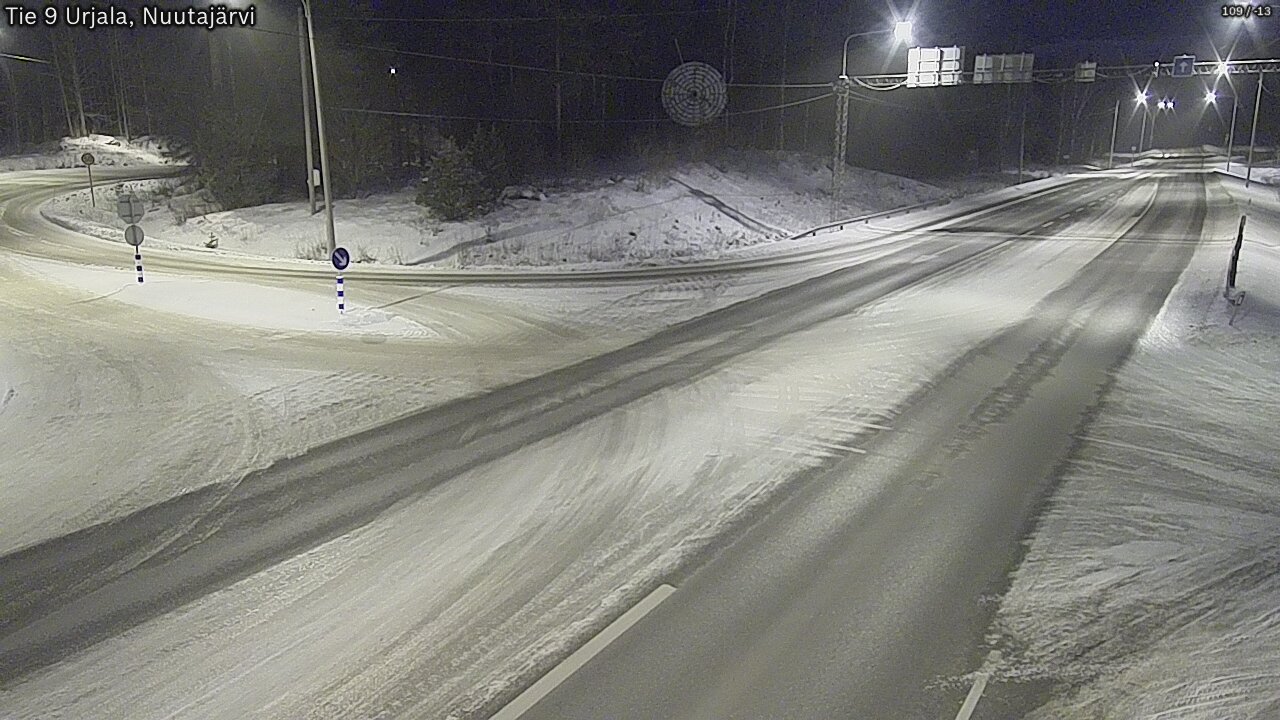 Kelikamerat Kuva Tie 9 Urjala, Nuutajärvi, Urjala, Pirkanmaa