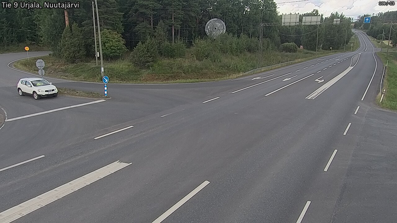 Kelikamerat Kuva Tie 9 Urjala, Nuutajärvi, Urjala, Pirkanmaa