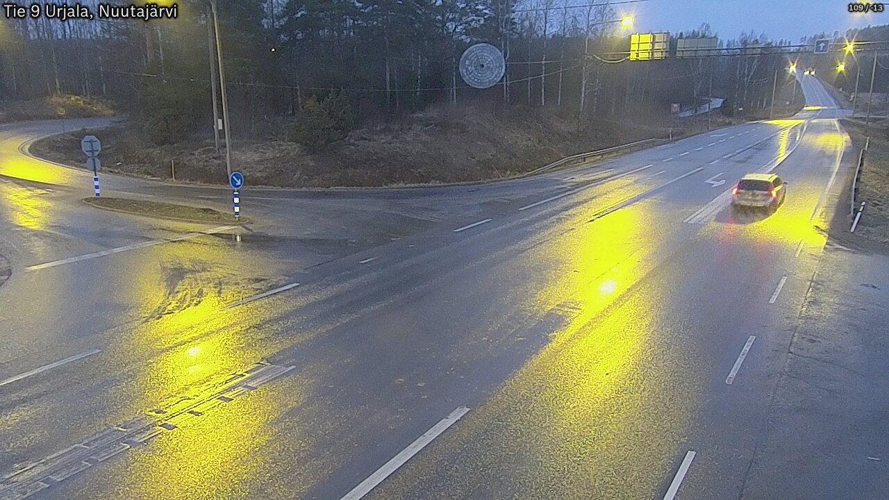 Kelikamerat Kuva Tie 9 Urjala, Nuutajärvi, Urjala, Pirkanmaa