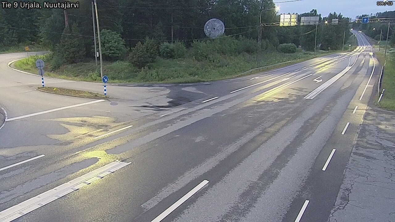 Kelikamerat Kuva Tie 9 Urjala, Nuutajärvi, Urjala, Pirkanmaa