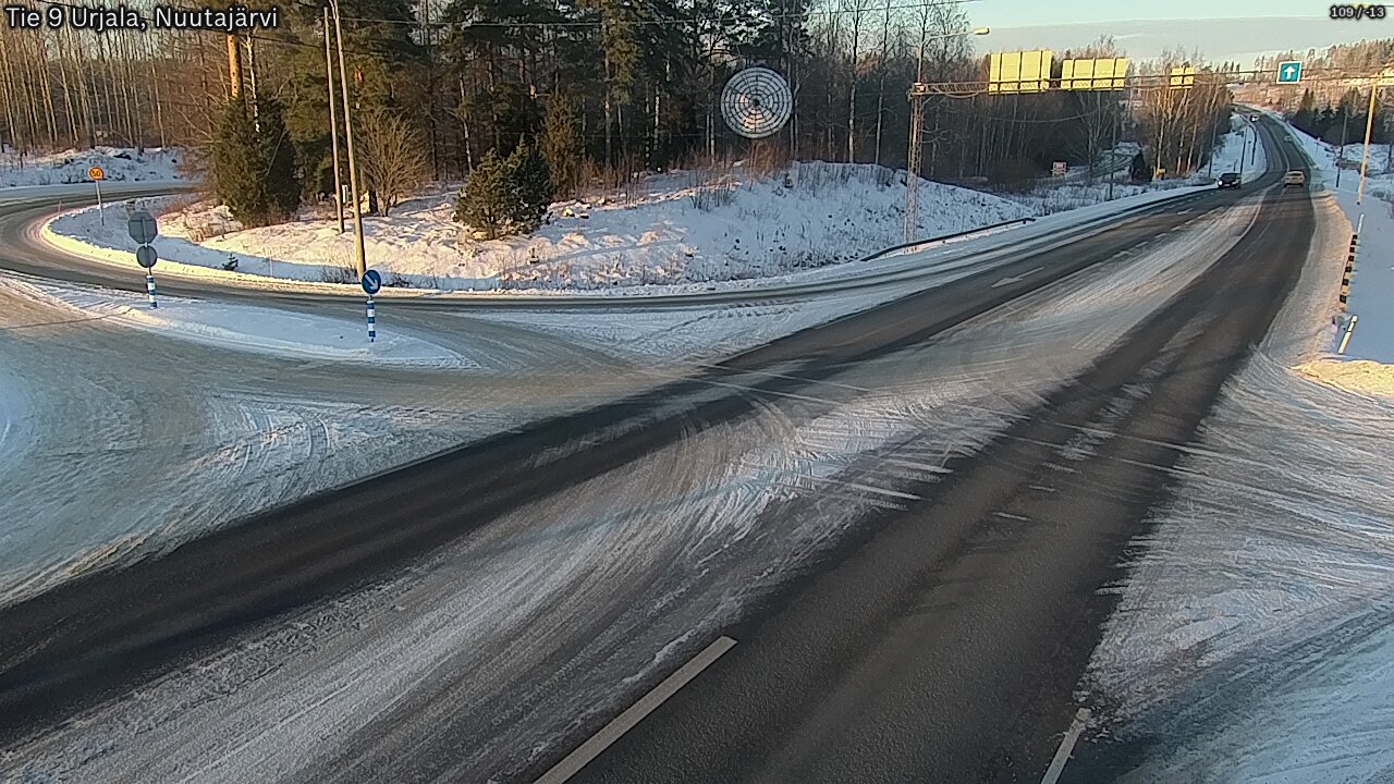 Kelikamerat Kuva Tie 9 Urjala, Nuutajärvi, Urjala, Pirkanmaa