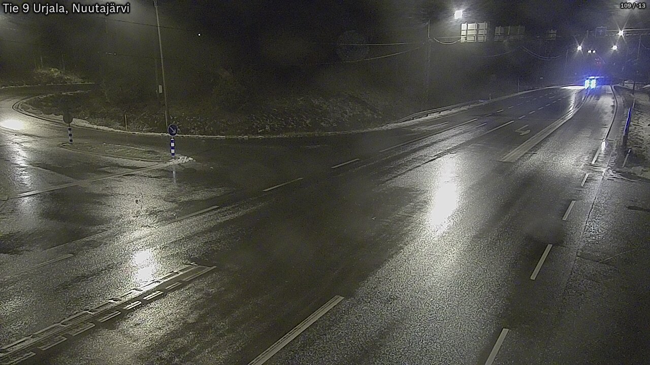 Weather Camera Image Väg 9 Urjala, Notsjö, Urjala, Pirkanmaa