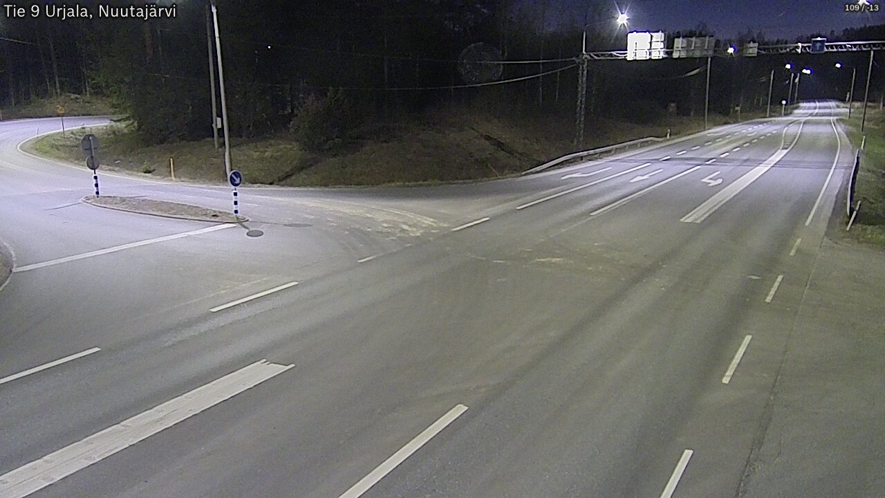Weather Camera Image Road 9 Urjala, Nuutajärvi, Urjala, Pirkanmaa