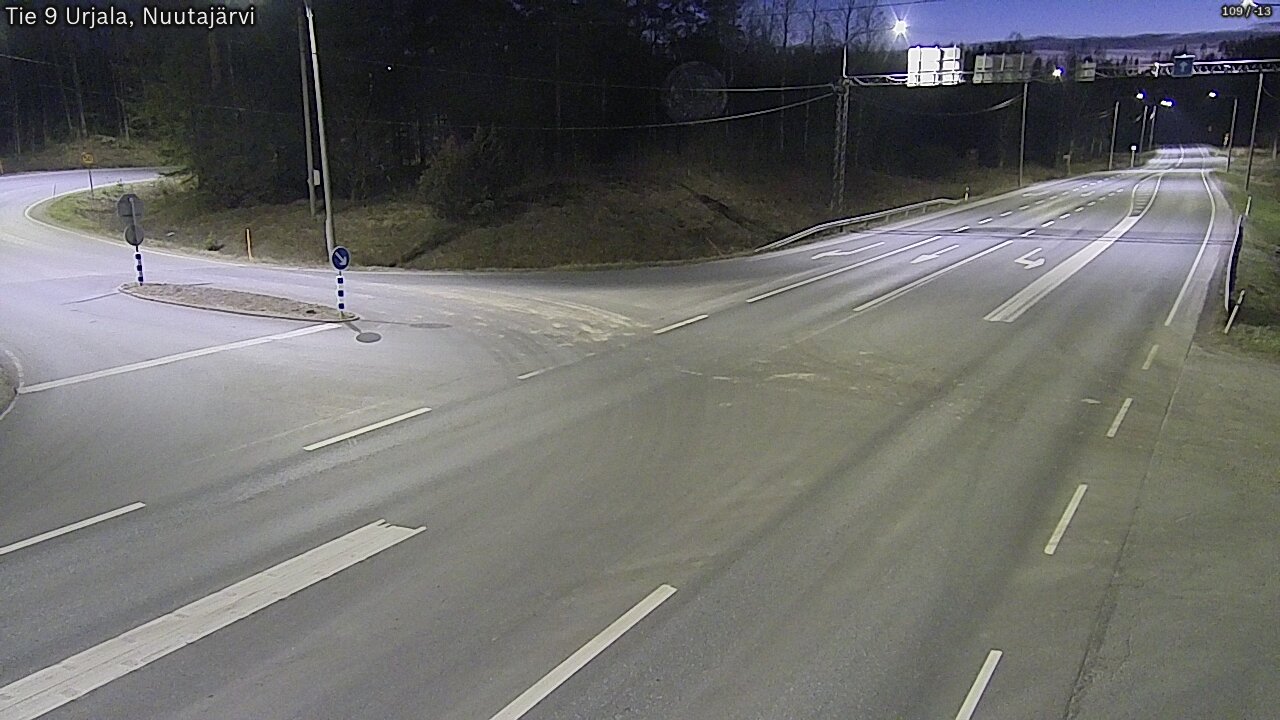 Weather Camera Image Road 9 Urjala, Nuutajärvi, Urjala, Pirkanmaa