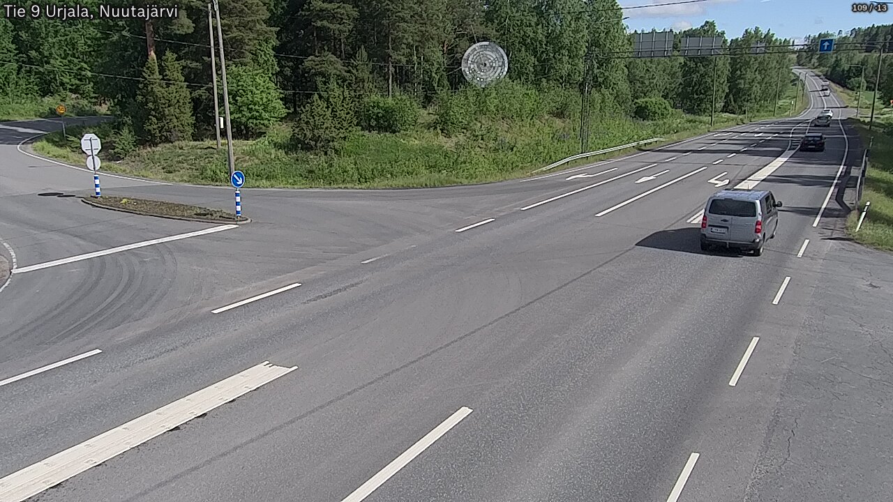 Kelikamerat Kuva Tie 9 Urjala, Nuutajärvi, Urjala, Pirkanmaa