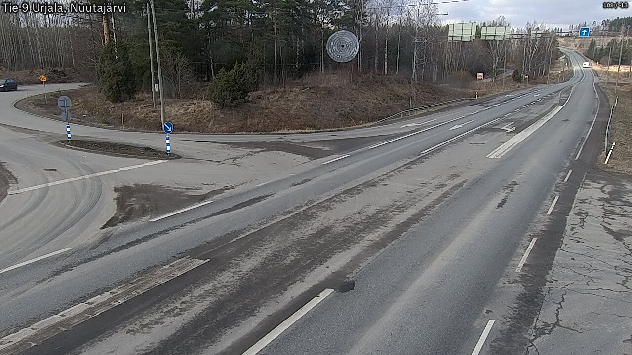 Weather Camera Image Road 9 Urjala, Nuutajärvi, Urjala, Pirkanmaa