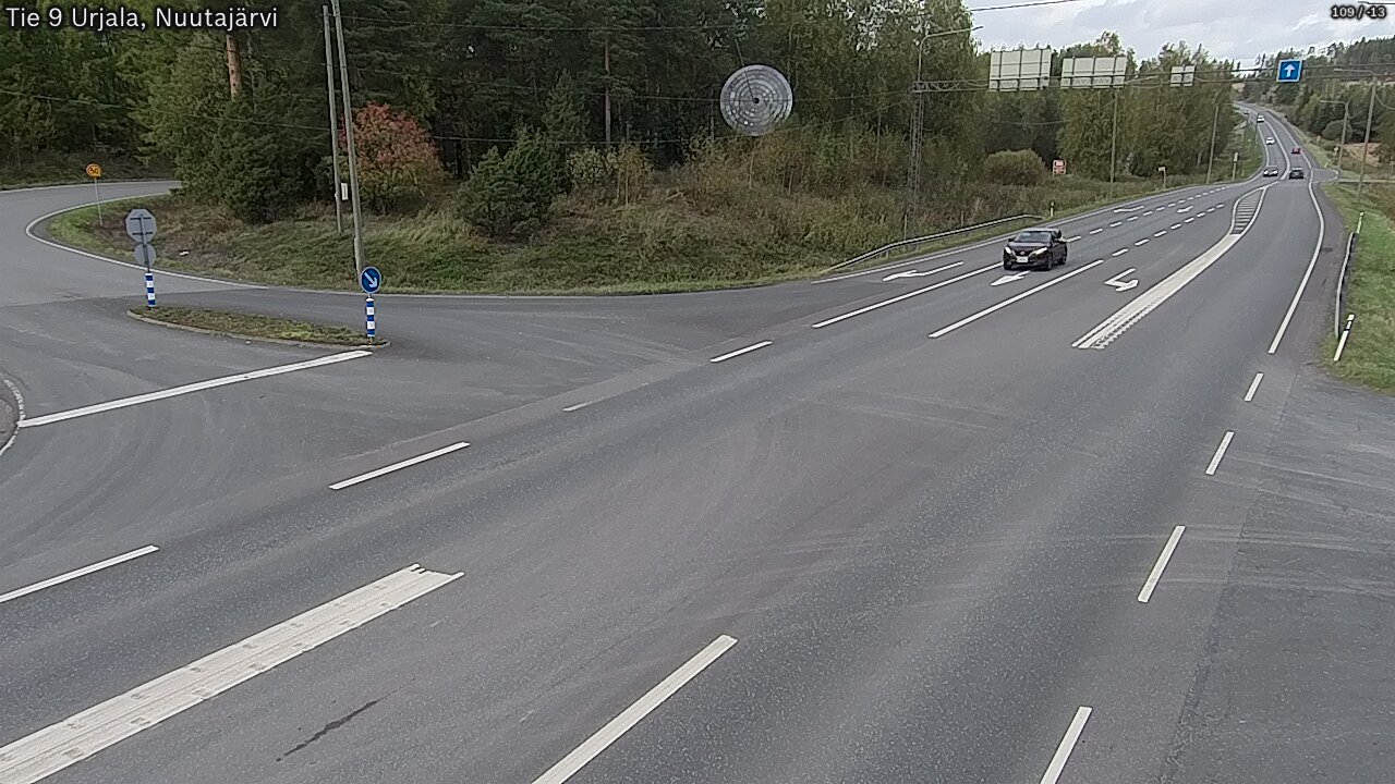 Kelikamerat Kuva Tie 9 Urjala, Nuutajärvi, Urjala, Pirkanmaa