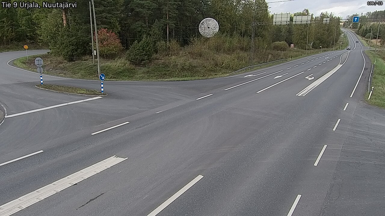 Kelikamerat Kuva Tie 9 Urjala, Nuutajärvi, Urjala, Pirkanmaa