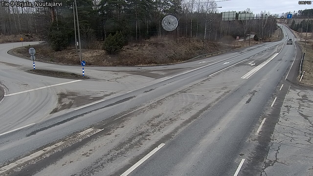Kelikamerat Kuva Tie 9 Urjala, Nuutajärvi, Urjala, Pirkanmaa