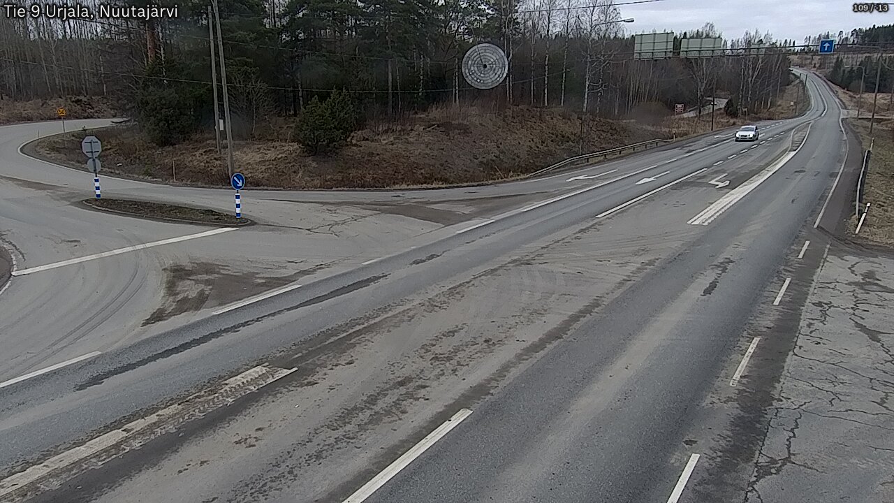 Kelikamerat Kuva Tie 9 Urjala, Nuutajärvi, Urjala, Pirkanmaa