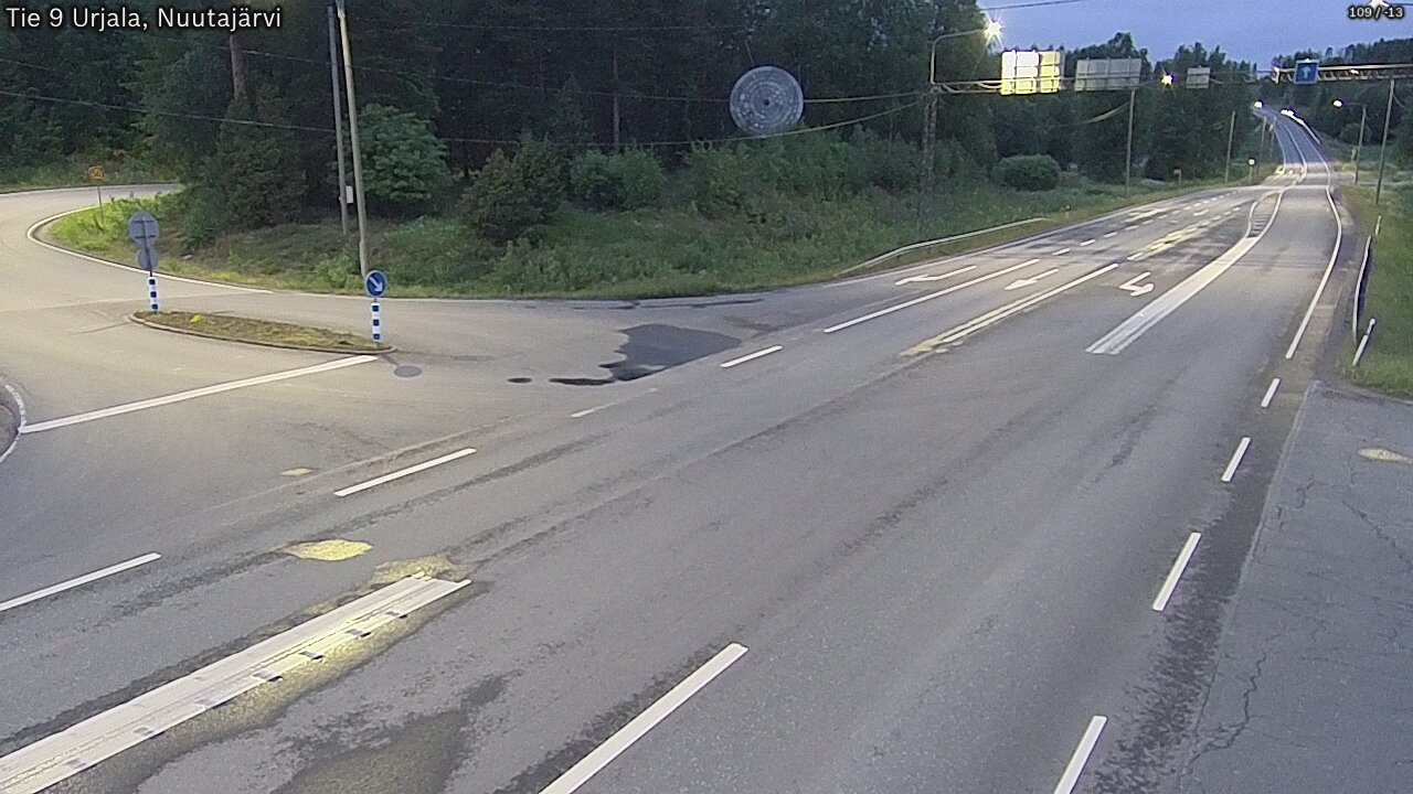 Kelikamerat Kuva Tie 9 Urjala, Nuutajärvi, Urjala, Pirkanmaa