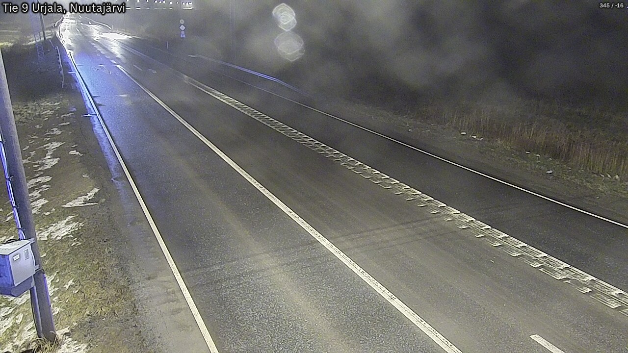 Weather Camera Image Road 9 Urjala, Nuutajärvi, Urjala, Pirkanmaa