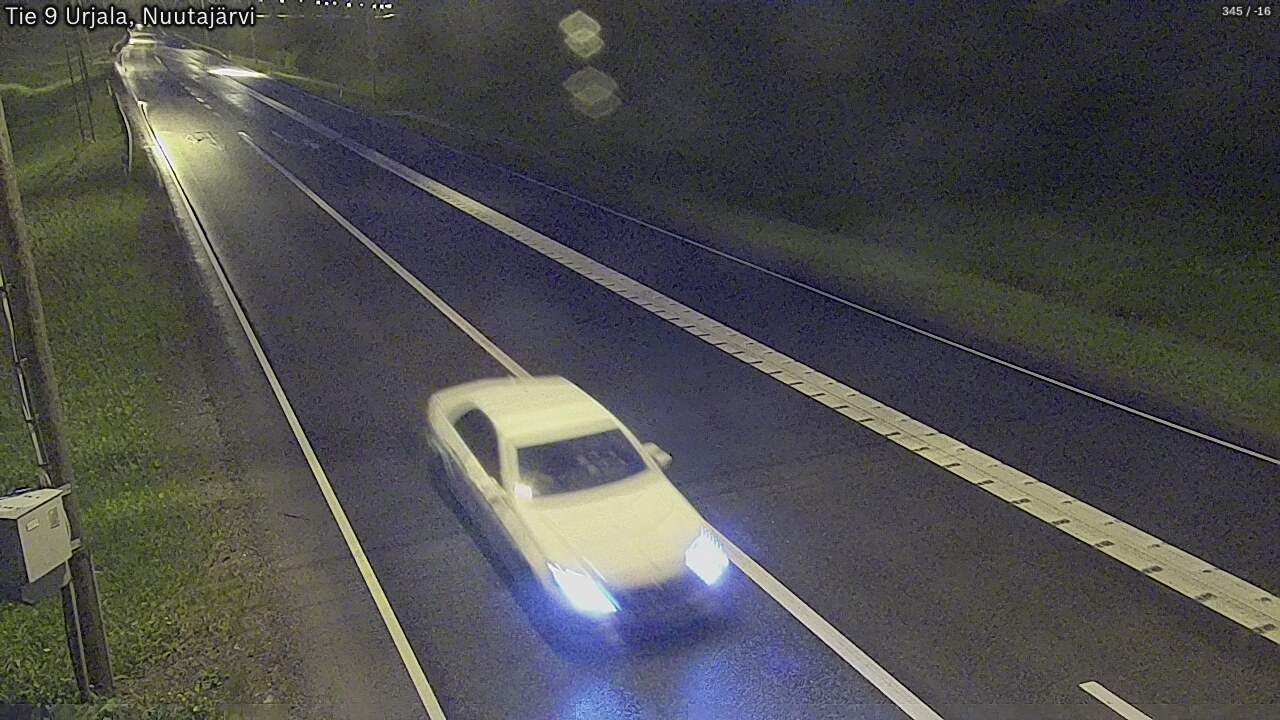 Weather Camera Image Väg 9 Urjala, Notsjö, Urjala, Pirkanmaa