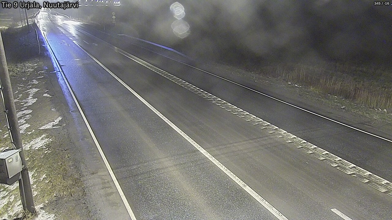 Weather Camera Image Road 9 Urjala, Nuutajärvi, Urjala, Pirkanmaa