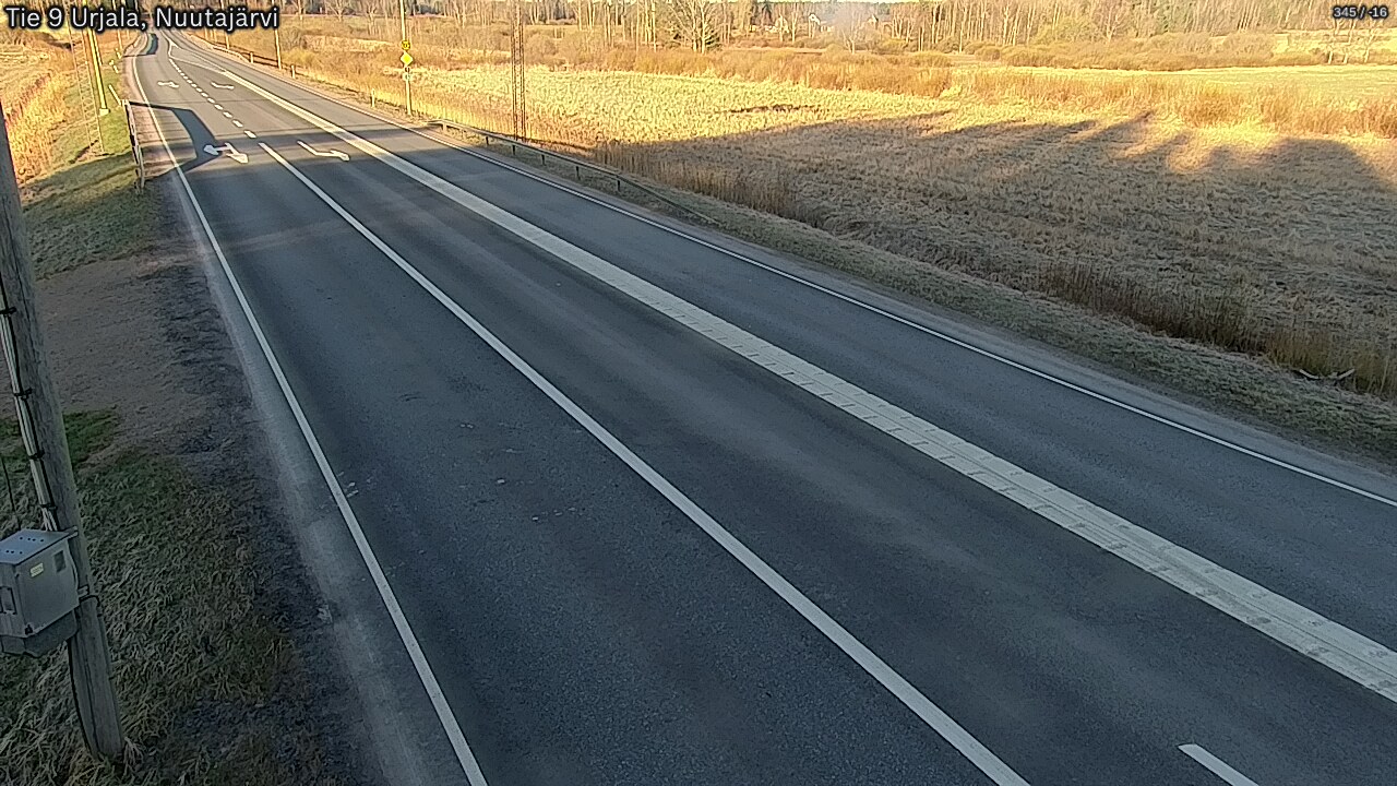 Kelikamerat Kuva Tie 9 Urjala, Nuutajärvi, Urjala, Pirkanmaa