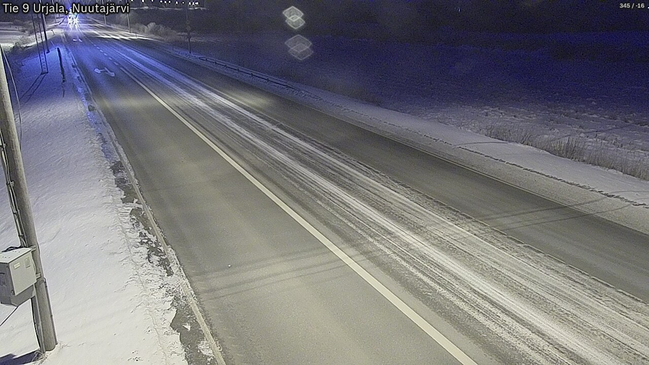 Kelikamerat Kuva Tie 9 Urjala, Nuutajärvi, Urjala, Pirkanmaa