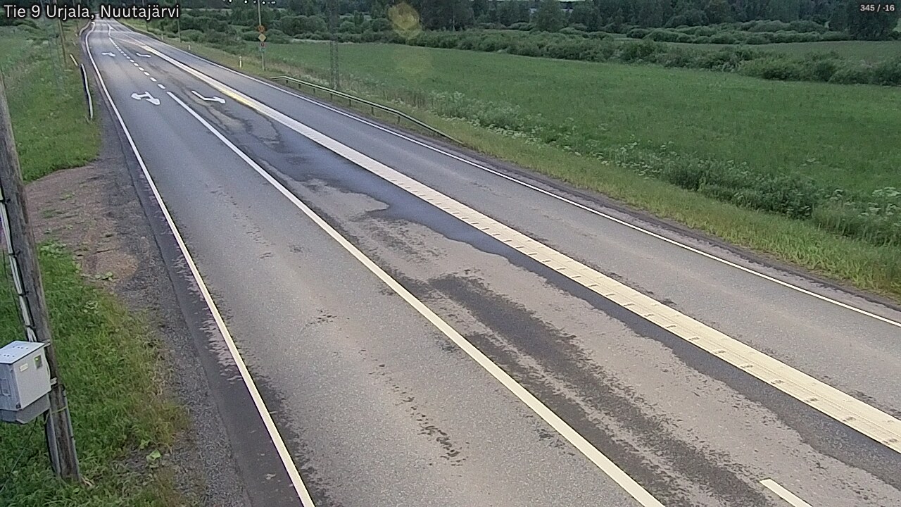 Kelikamerat Kuva Tie 9 Urjala, Nuutajärvi, Urjala, Pirkanmaa