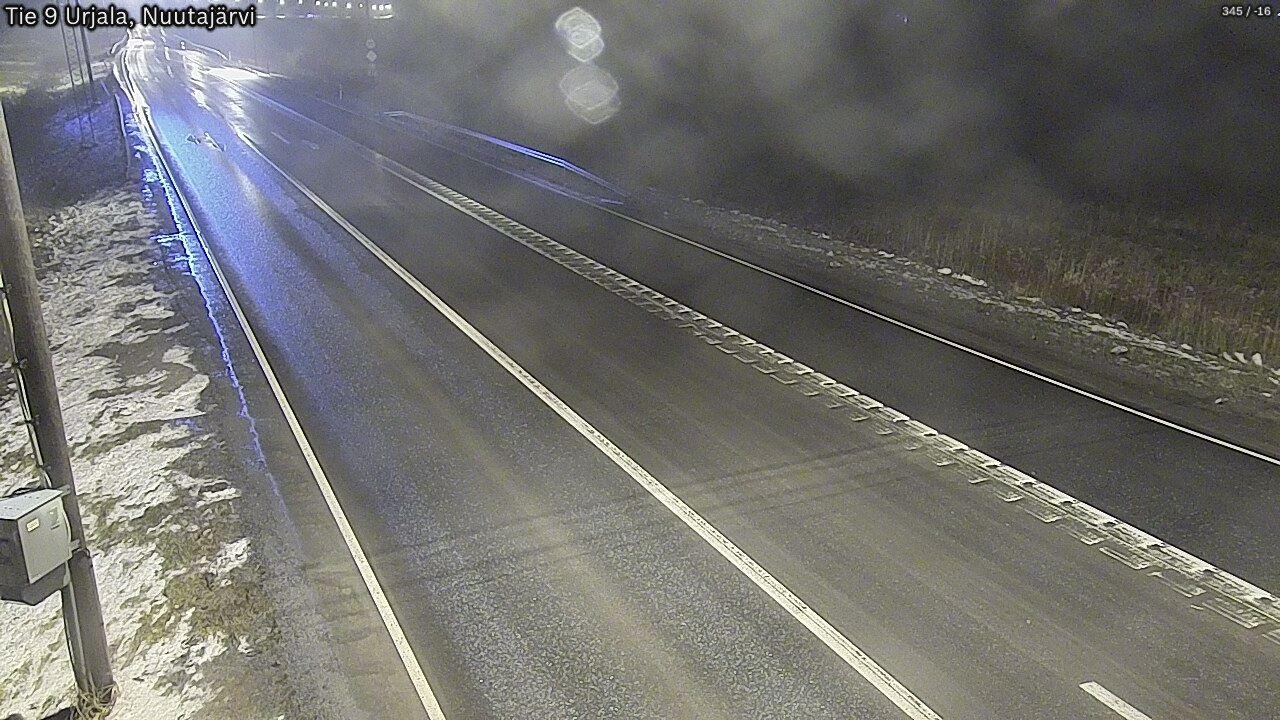 Weather Camera Image Road 9 Urjala, Nuutajärvi, Urjala, Pirkanmaa