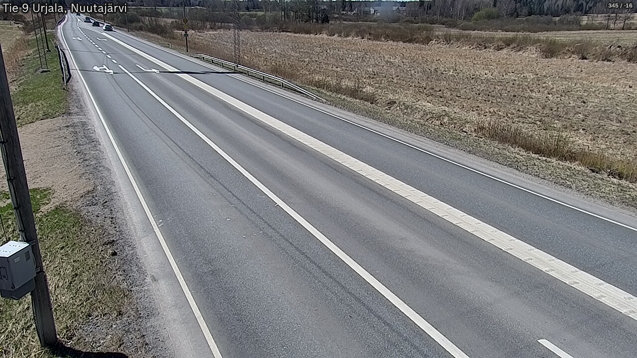 Kelikamerat Kuva Tie 9 Urjala, Nuutajärvi, Urjala, Pirkanmaa