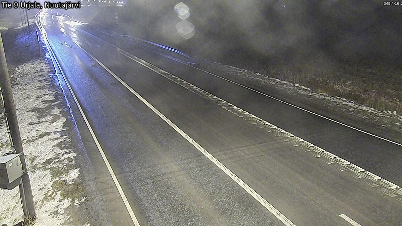 Weather Camera Image Road 9 Urjala, Nuutajärvi, Urjala, Pirkanmaa