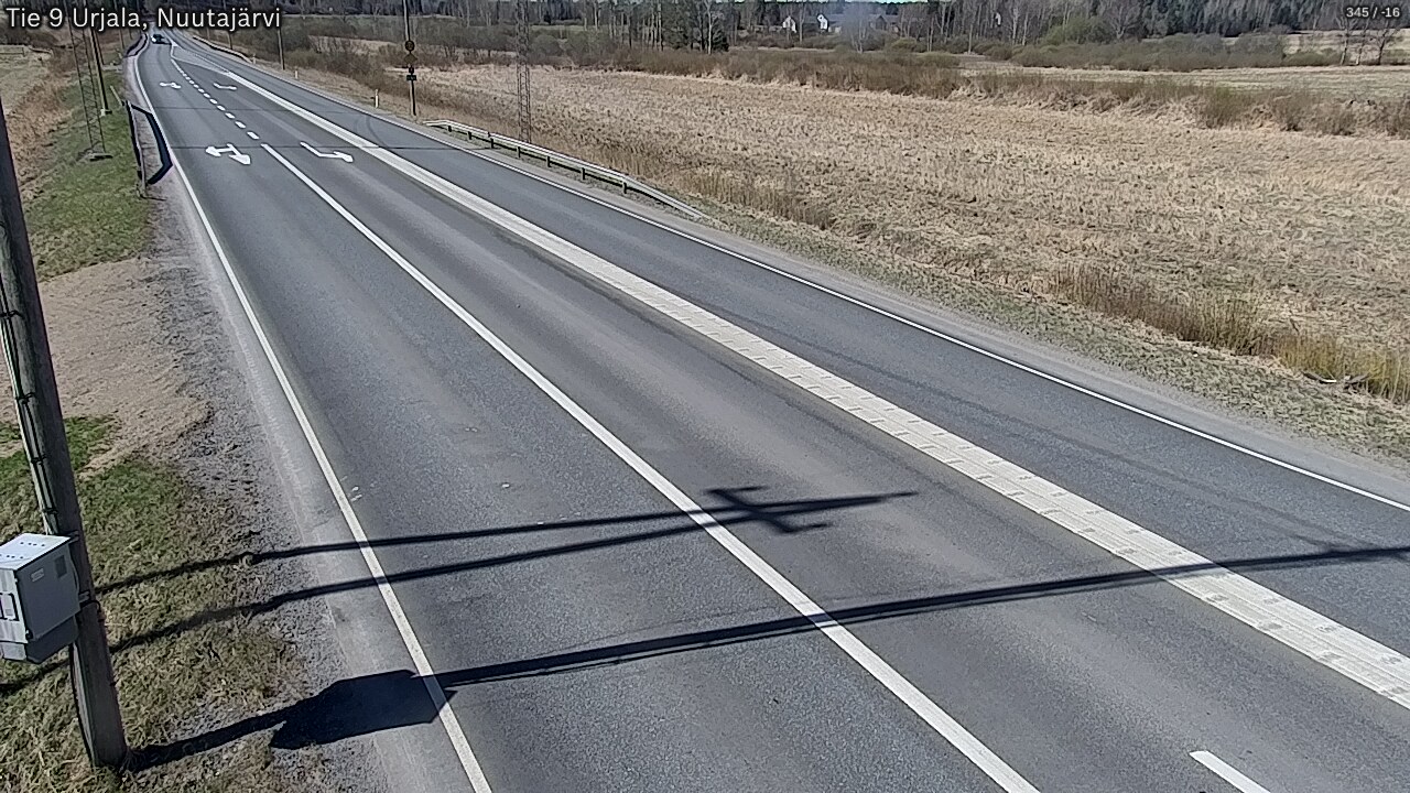 Kelikamerat Kuva Tie 9 Urjala, Nuutajärvi, Urjala, Pirkanmaa