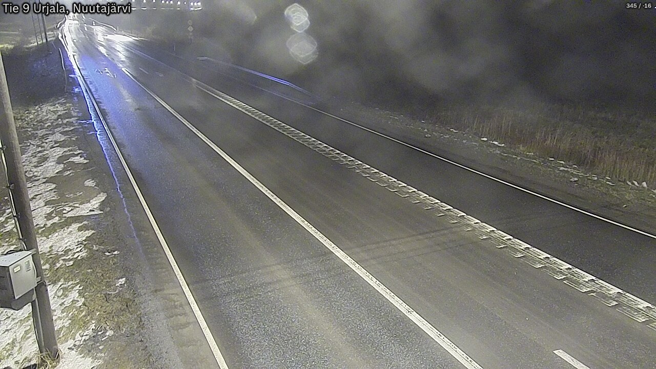 Weather Camera Image Road 9 Urjala, Nuutajärvi, Urjala, Pirkanmaa