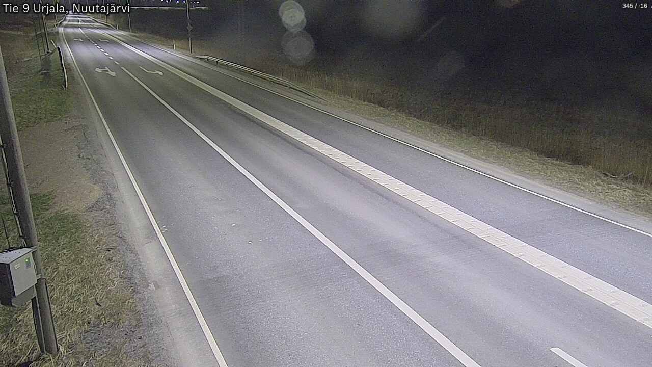 Weather Camera Image Road 9 Urjala, Nuutajärvi, Urjala, Pirkanmaa