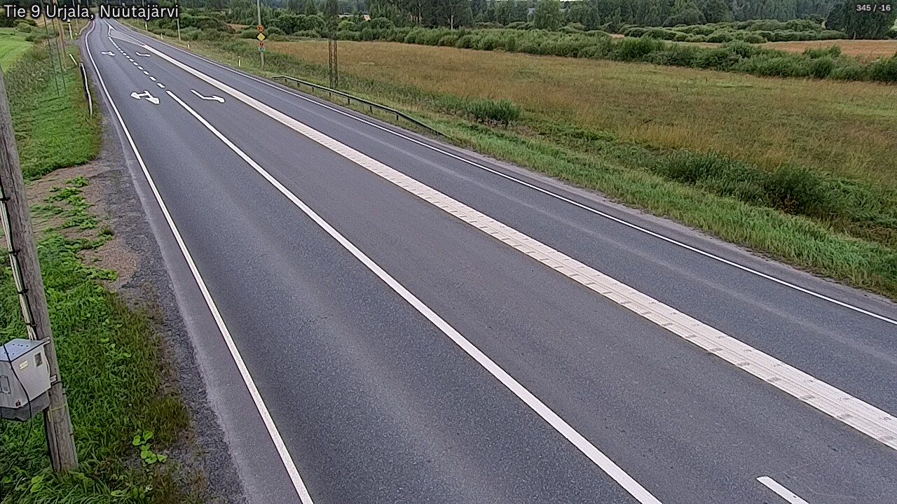 Kelikamerat Kuva Tie 9 Urjala, Nuutajärvi, Urjala, Pirkanmaa