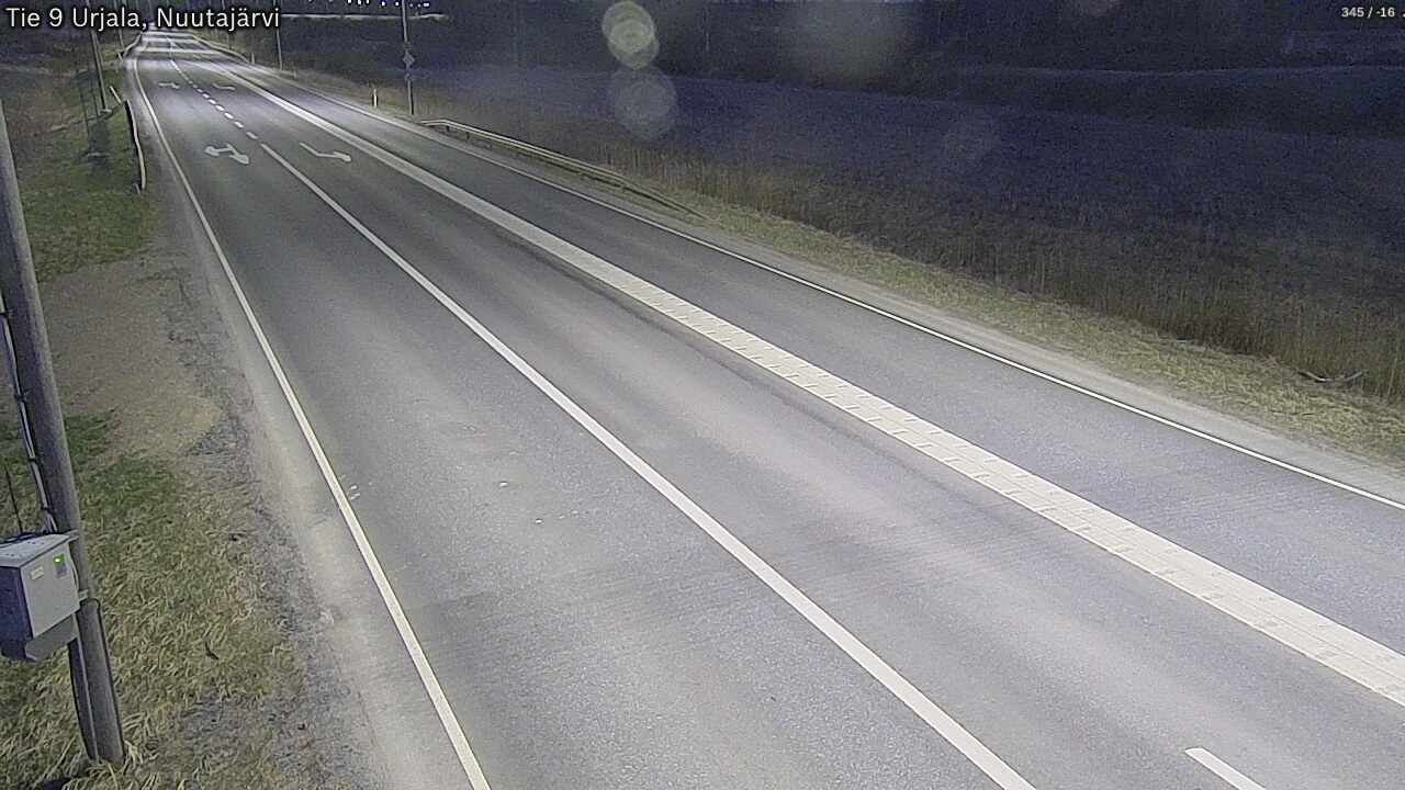 Weather Camera Image Road 9 Urjala, Nuutajärvi, Urjala, Pirkanmaa