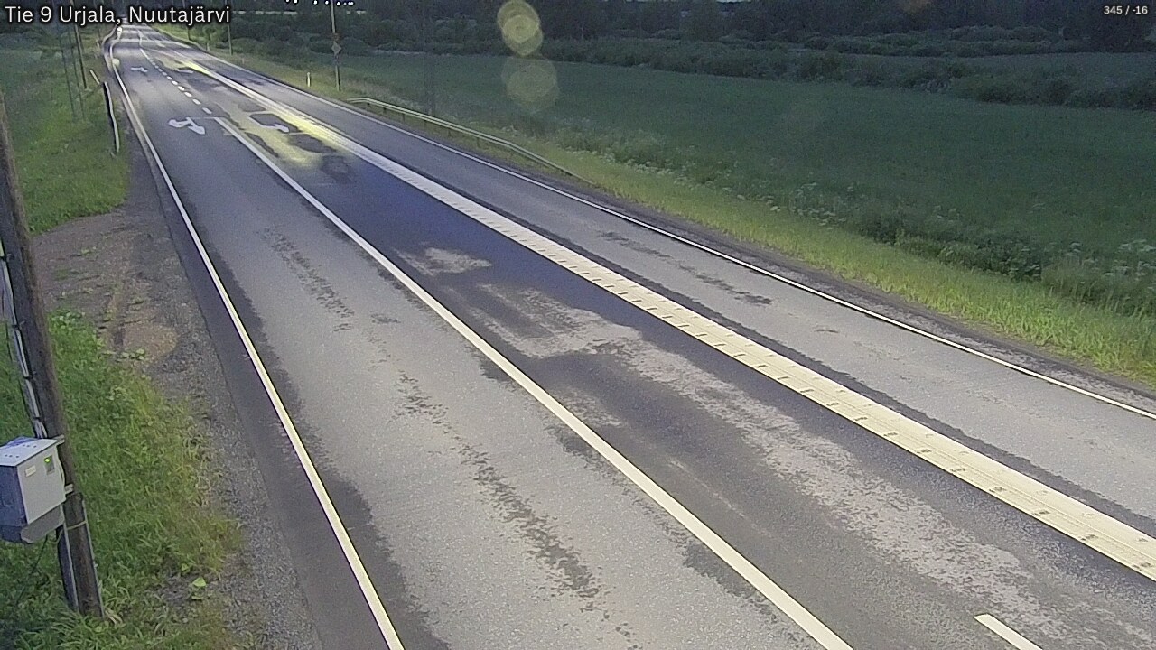 Kelikamerat Kuva Tie 9 Urjala, Nuutajärvi, Urjala, Pirkanmaa