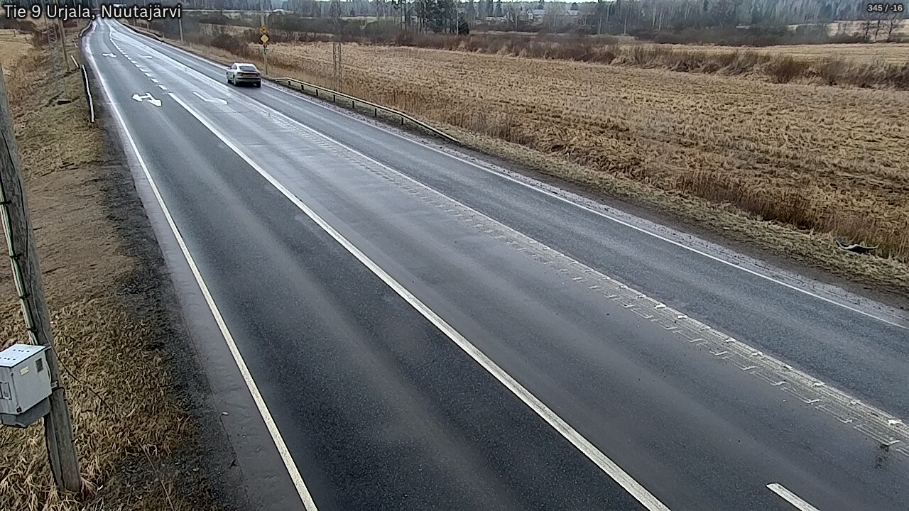Weather Camera Image Road 9 Urjala, Nuutajärvi, Urjala, Pirkanmaa