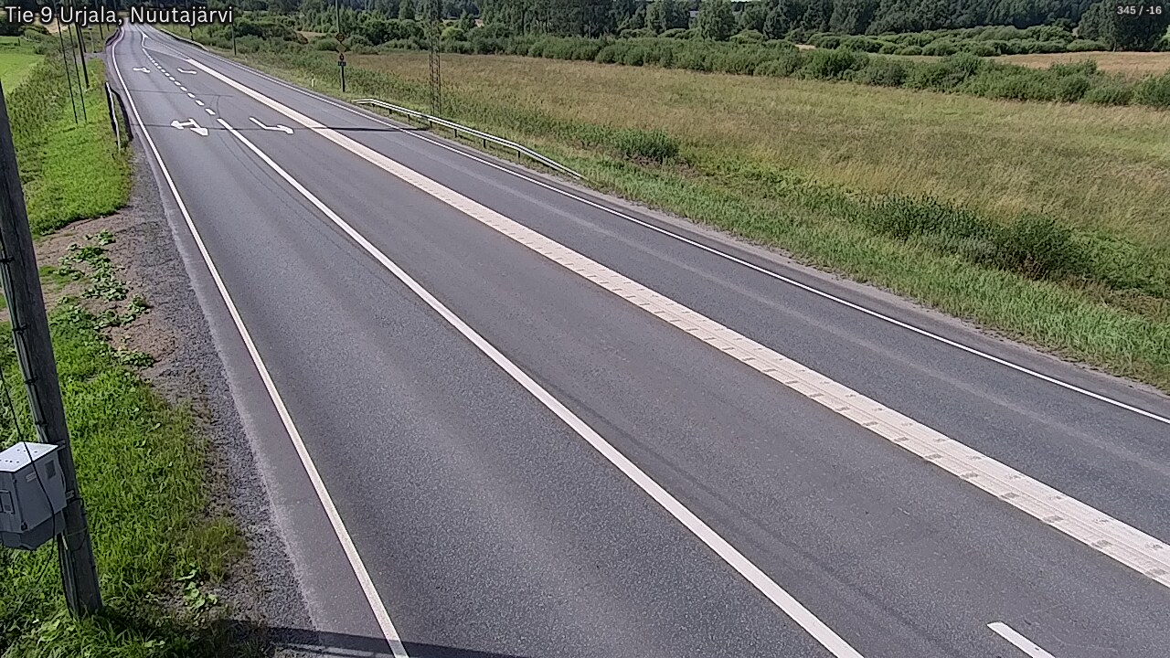 Kelikamerat Kuva Tie 9 Urjala, Nuutajärvi, Urjala, Pirkanmaa