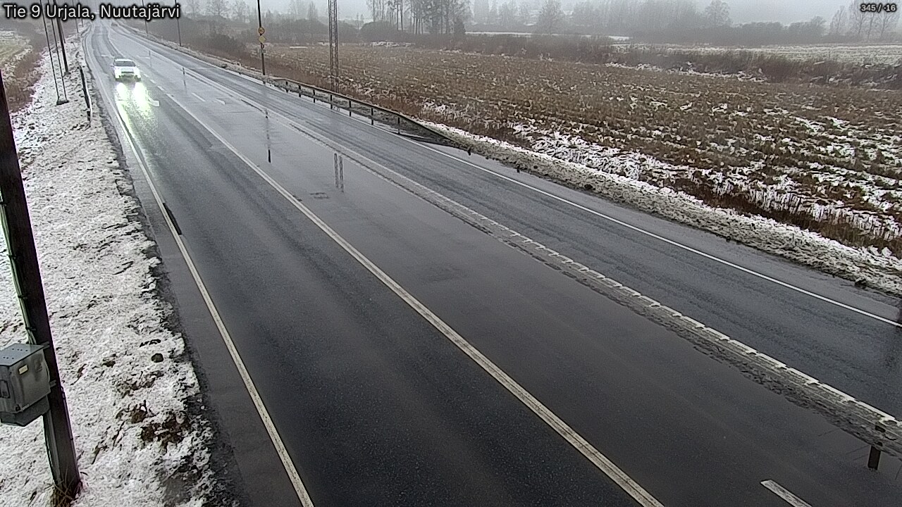 Weather Camera Image Road 9 Urjala, Nuutajärvi, Urjala, Pirkanmaa