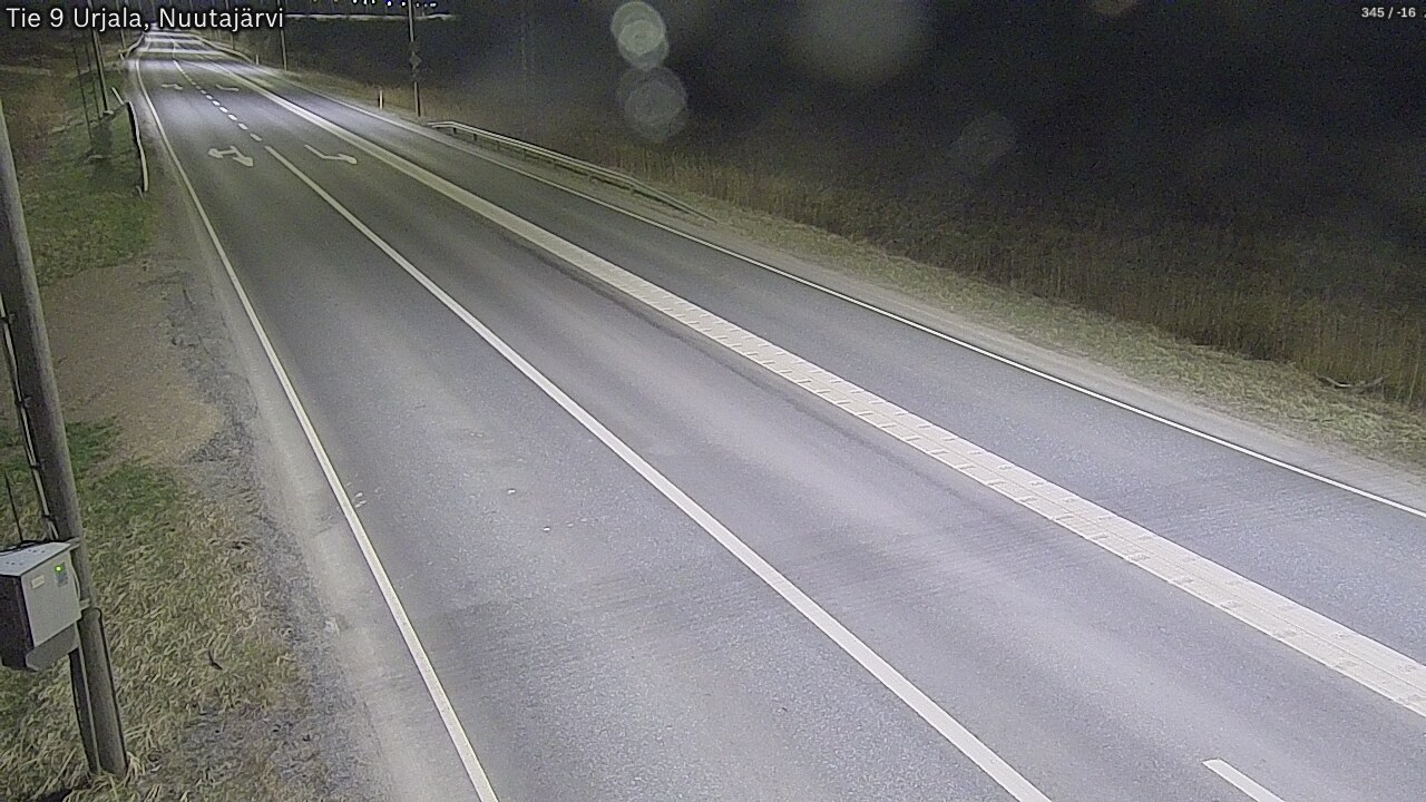 Weather Camera Image Road 9 Urjala, Nuutajärvi, Urjala, Pirkanmaa