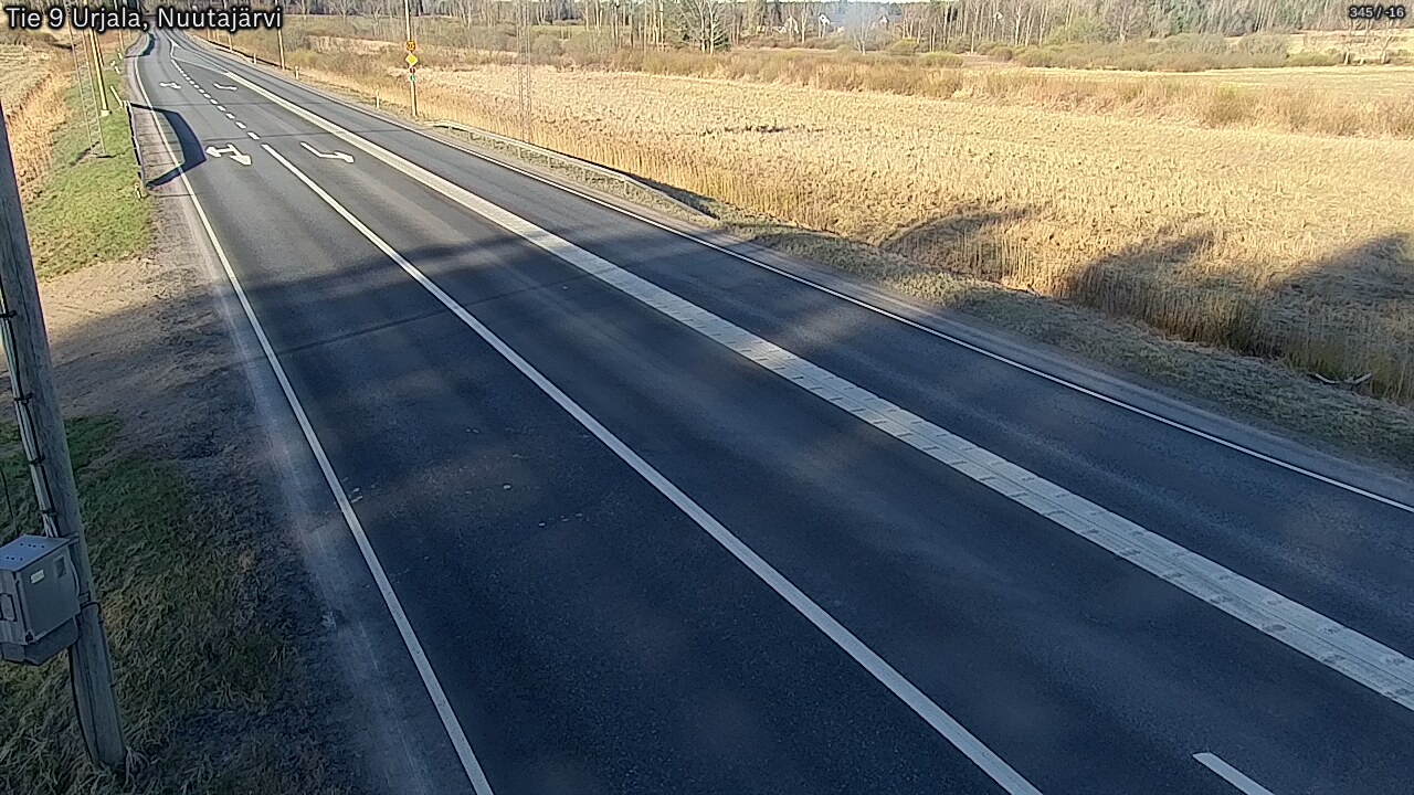 Kelikamerat Kuva Tie 9 Urjala, Nuutajärvi, Urjala, Pirkanmaa