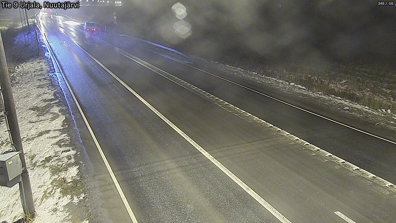 Weather Camera Image Road 9 Urjala, Nuutajärvi, Urjala, Pirkanmaa