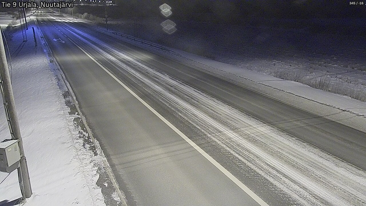 Kelikamerat Kuva Tie 9 Urjala, Nuutajärvi, Urjala, Pirkanmaa