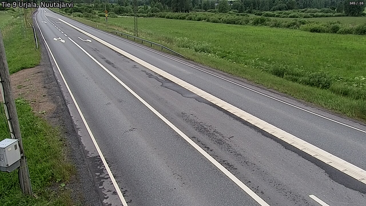 Kelikamerat Kuva Tie 9 Urjala, Nuutajärvi, Urjala, Pirkanmaa
