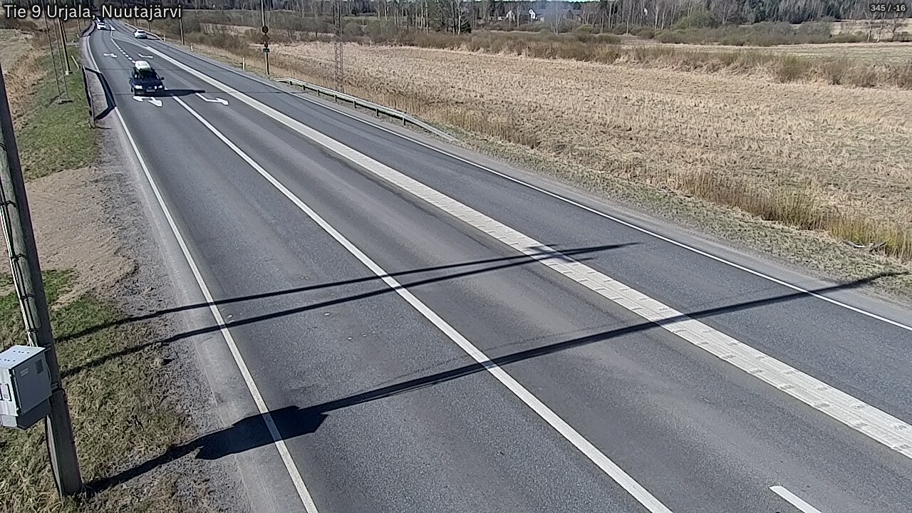 Kelikamerat Kuva Tie 9 Urjala, Nuutajärvi, Urjala, Pirkanmaa