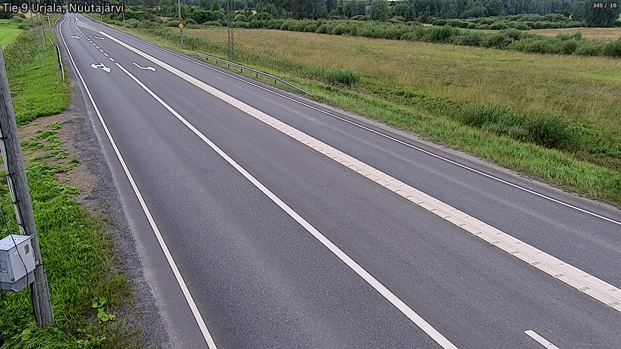 Kelikamerat Kuva Tie 9 Urjala, Nuutajärvi, Urjala, Pirkanmaa