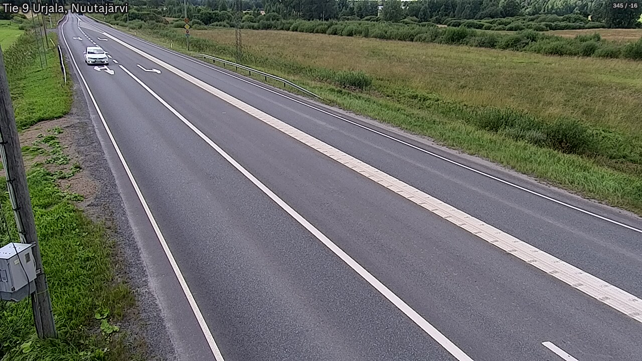 Kelikamerat Kuva Tie 9 Urjala, Nuutajärvi, Urjala, Pirkanmaa