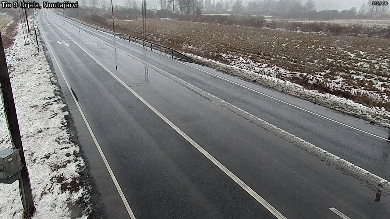Weather Camera Image Road 9 Urjala, Nuutajärvi, Urjala, Pirkanmaa
