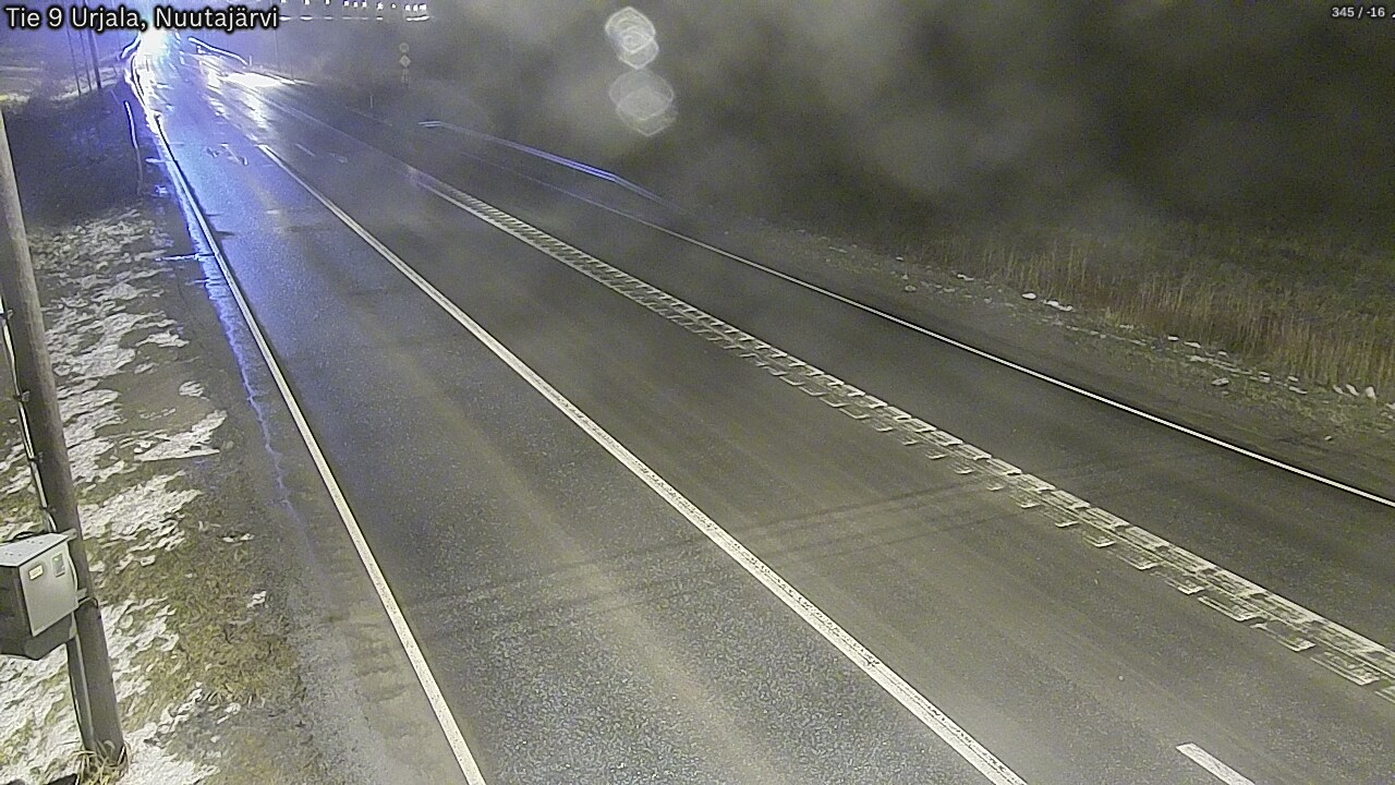 Weather Camera Image Road 9 Urjala, Nuutajärvi, Urjala, Pirkanmaa