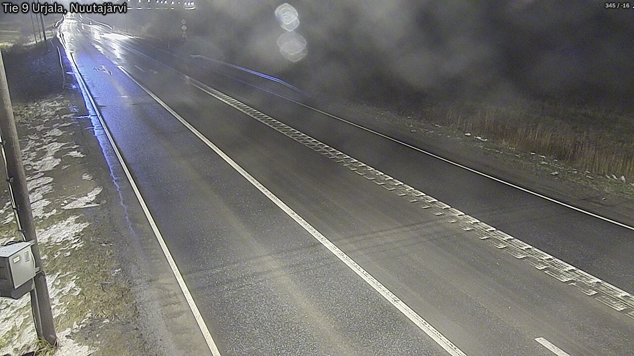 Weather Camera Image Road 9 Urjala, Nuutajärvi, Urjala, Pirkanmaa