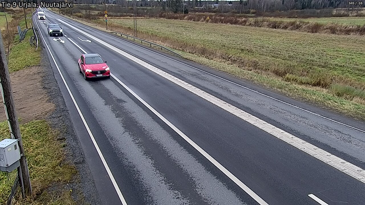 Kelikamerat Kuva Tie 9 Urjala, Nuutajärvi, Urjala, Pirkanmaa