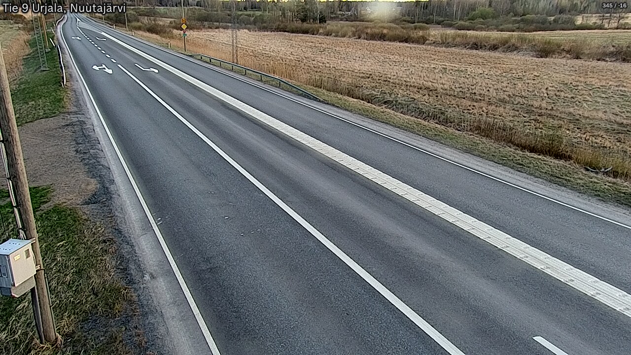 Kelikamerat Kuva Tie 9 Urjala, Nuutajärvi, Urjala, Pirkanmaa